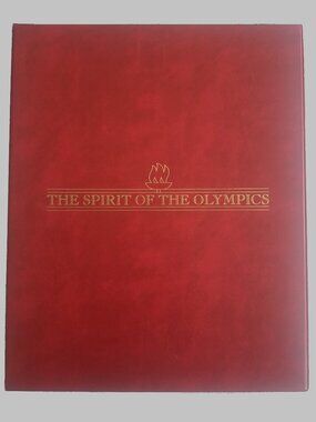 Collector's Folio Book The Spirit of the Olympics1992 Vintage US Postage Stamps
